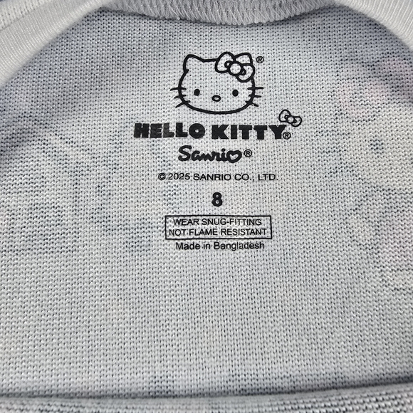 Bundle of 2 Hello Kitty PJ Sets, EUC, Girls Size 8, Blue and Purple - Picture 7 of 10